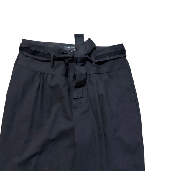 Marc by Marc Jacob’s black paper bag high waisted wool trouser pants size 8 - Picture 4 of 6